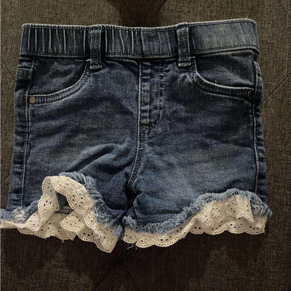 Falls creek Jean shorts - ruffles